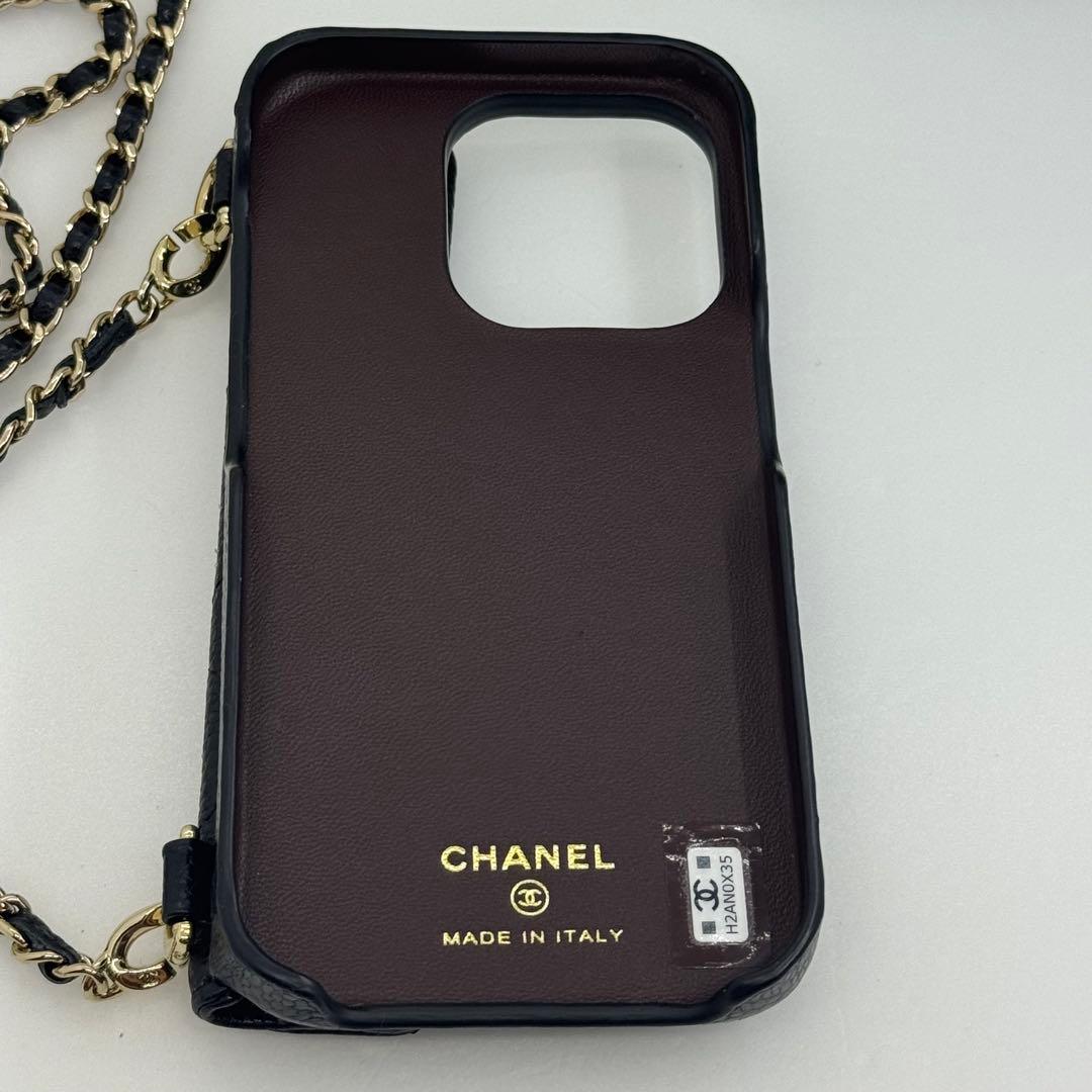シャネル iPhone15Pro/14Pro/13Pro スマホケース 0695