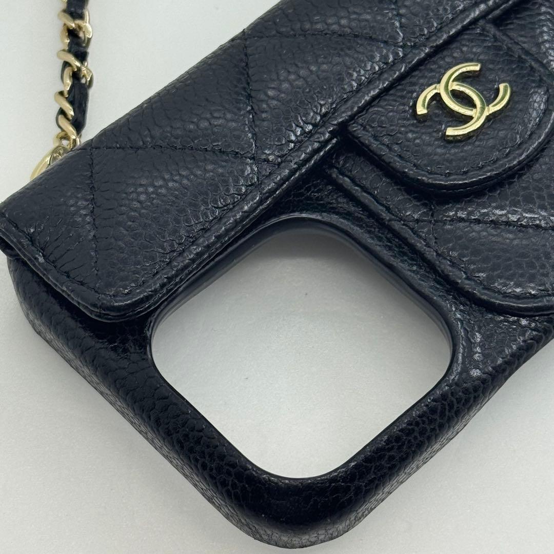 シャネル iPhone15Pro/14Pro/13Pro スマホケース 0695