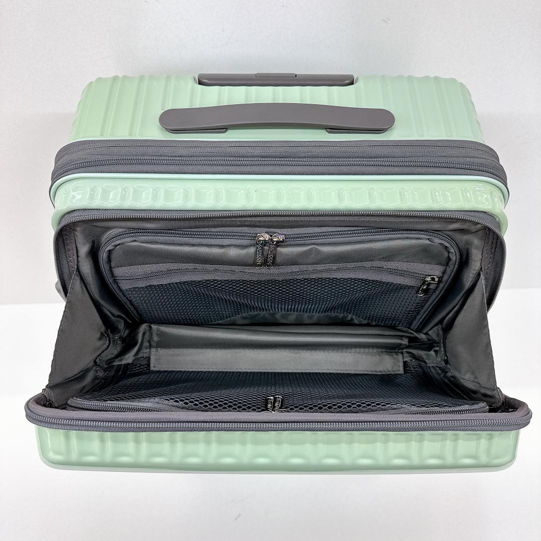 【極美品】OUTDOOR アウトドア スーツケース　アクアグリーン