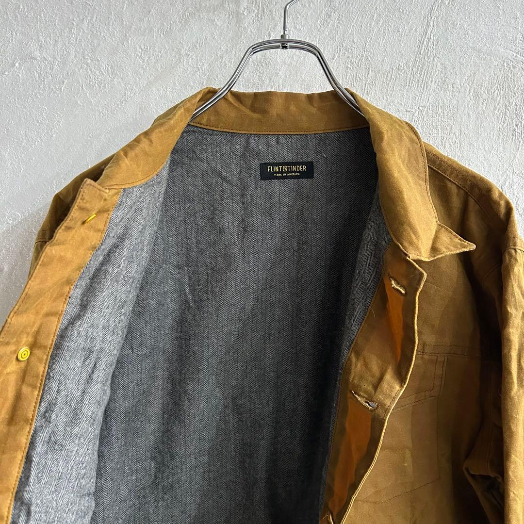 USA製 FLINT AND TINDER 3rd オイルドコットン ジャケット