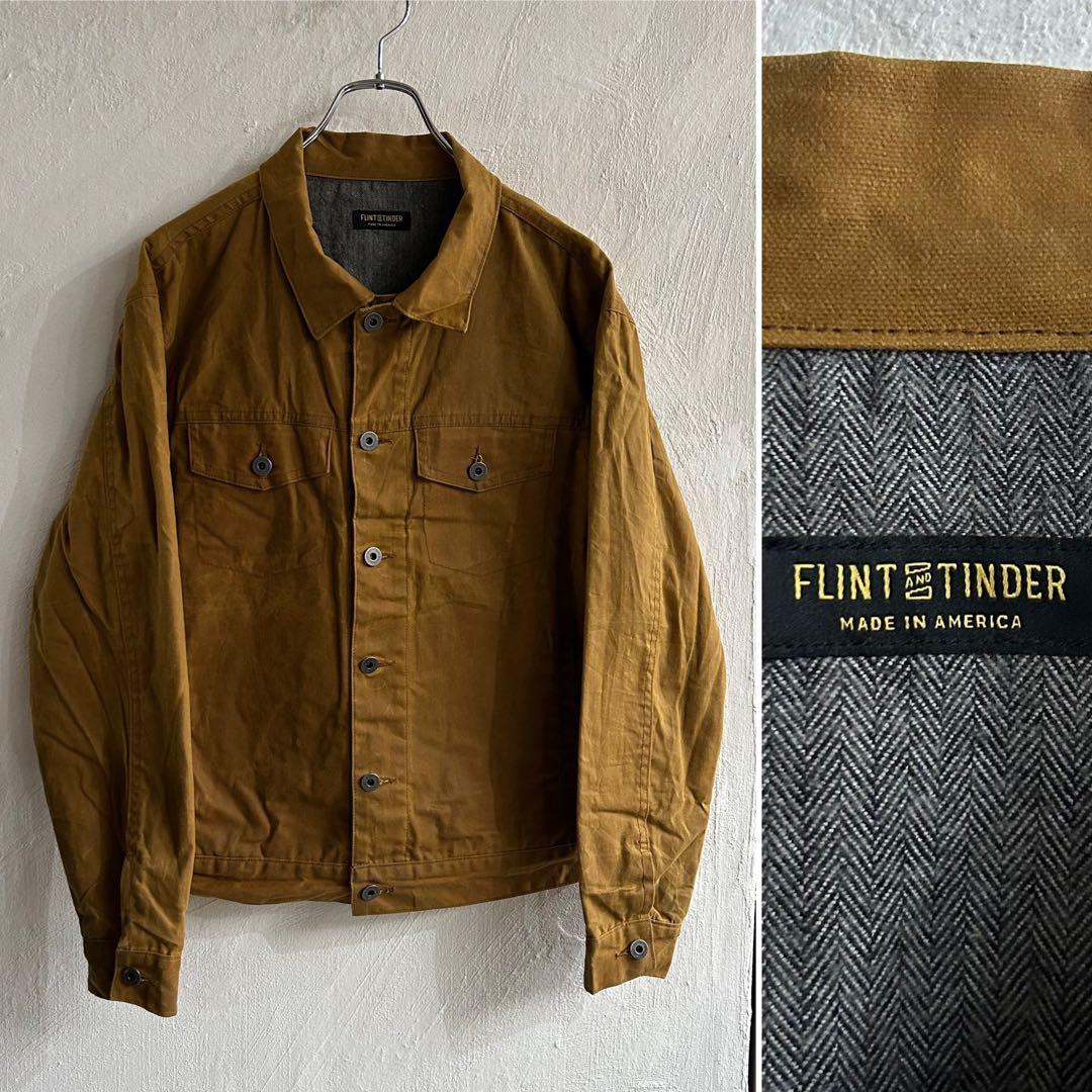 USA製 FLINT AND TINDER 3rd オイルドコットン ジャケット