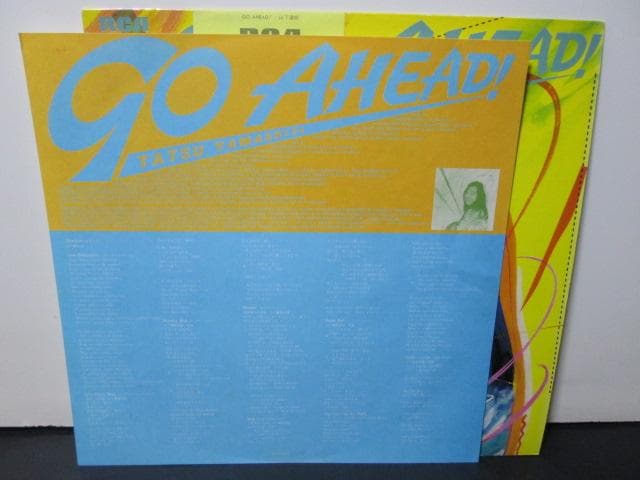 盤質A original GO AHEAD！山下達郎