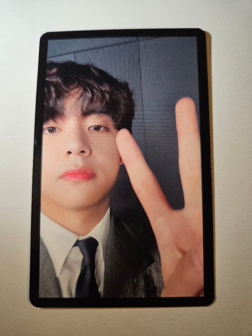 公式　BTS V テテ ラキドロ proof JPFC トレカ ラッキードロー