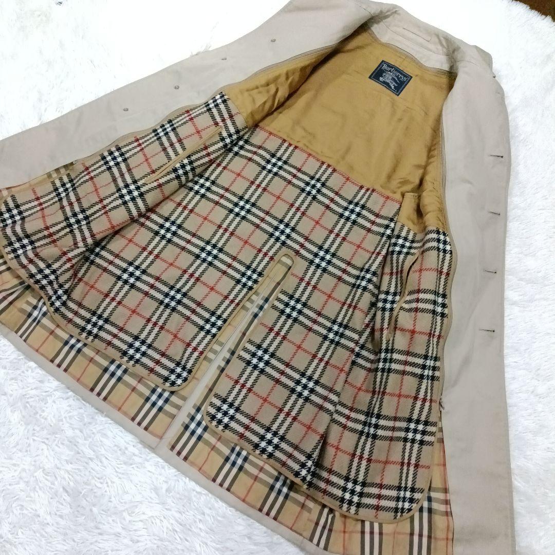 BURBERRY バーバリー トレンチコート ウールインナー付き 裏ノバチェック
