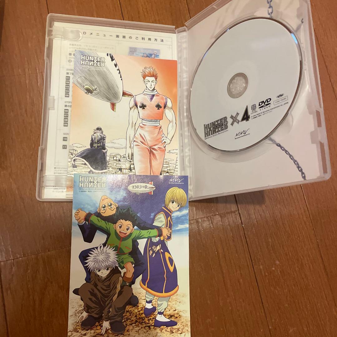 特典付 HUNTER×HUNTER ヨークシン編 OVA DVD 全4巻セット