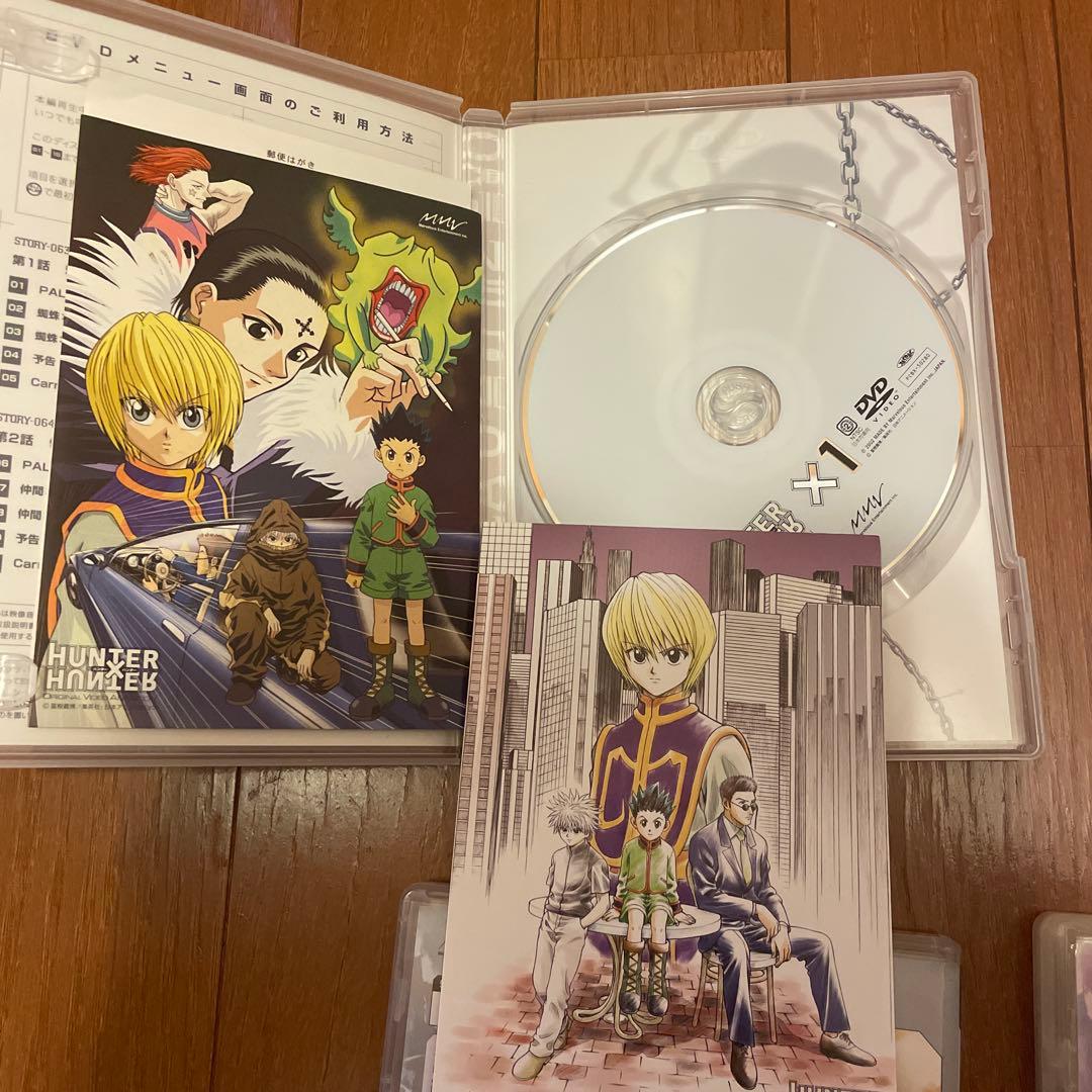 特典付 HUNTER×HUNTER ヨークシン編 OVA DVD 全4巻セット