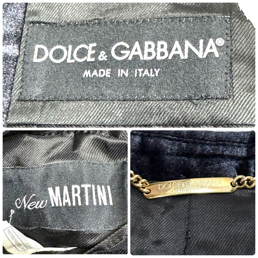 【イタリア製ベルベット✨】D&G New MARTINI テーラードジャケット