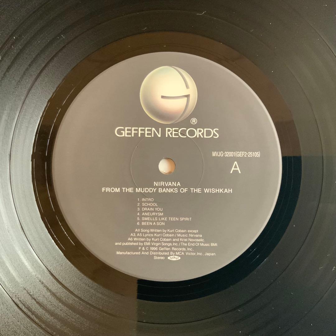 NIRVANA From The Muddy Banks 帯付 国内盤 LP