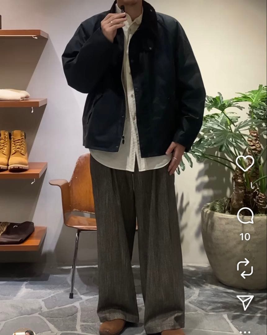 AMOMENTO スラックス グレー