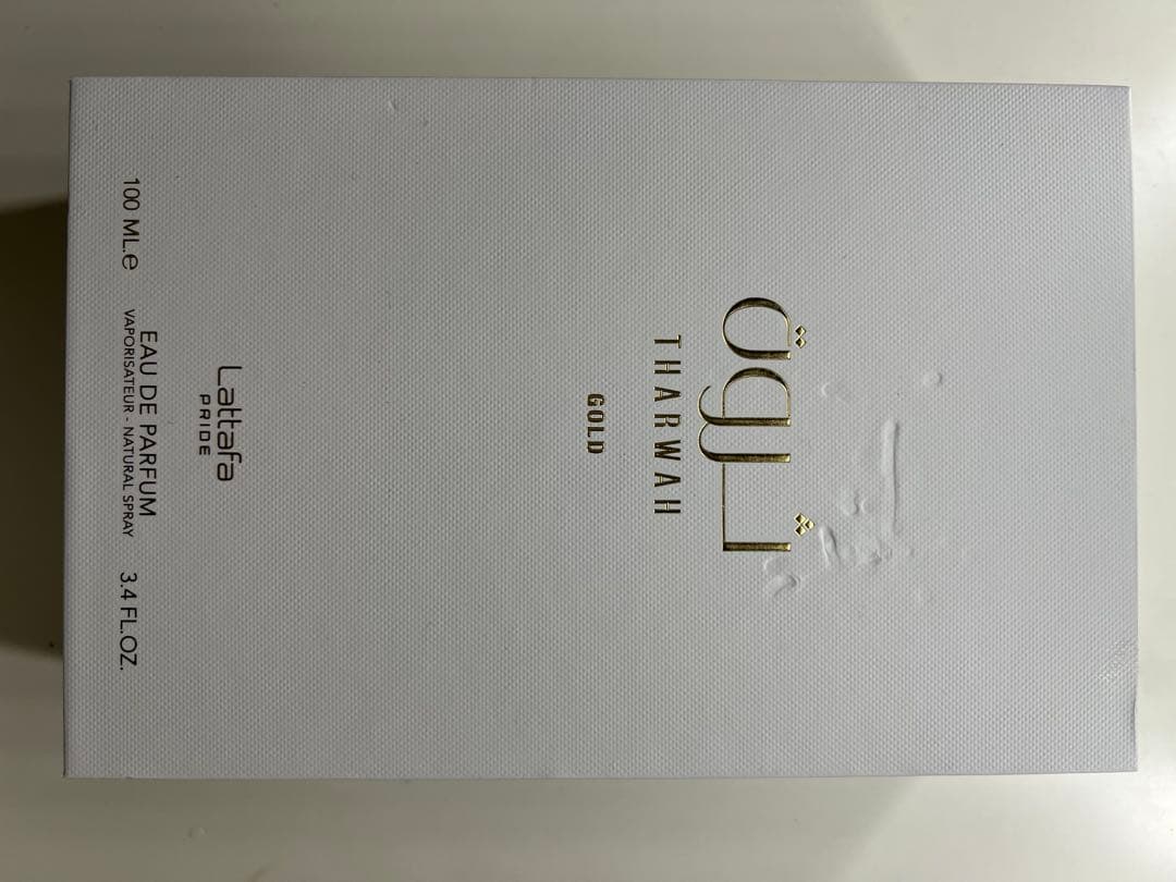 最終値下げ★新品未使用★ Lattafa Tharwah Gold 香水