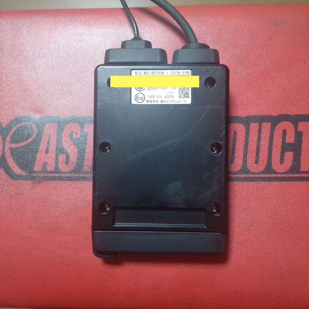 バイク用　ETC　車載器　ミツバ　BE700S　 　【1019】