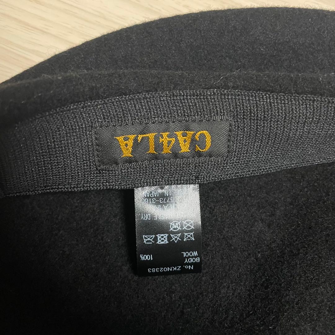 カシラ　ベレー帽　黒