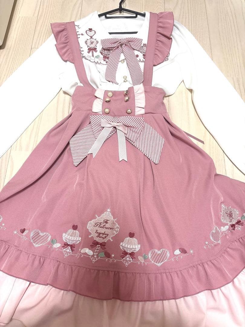 アマベル お菓子の国の女王 ジャンスカ ワンピース Amavel