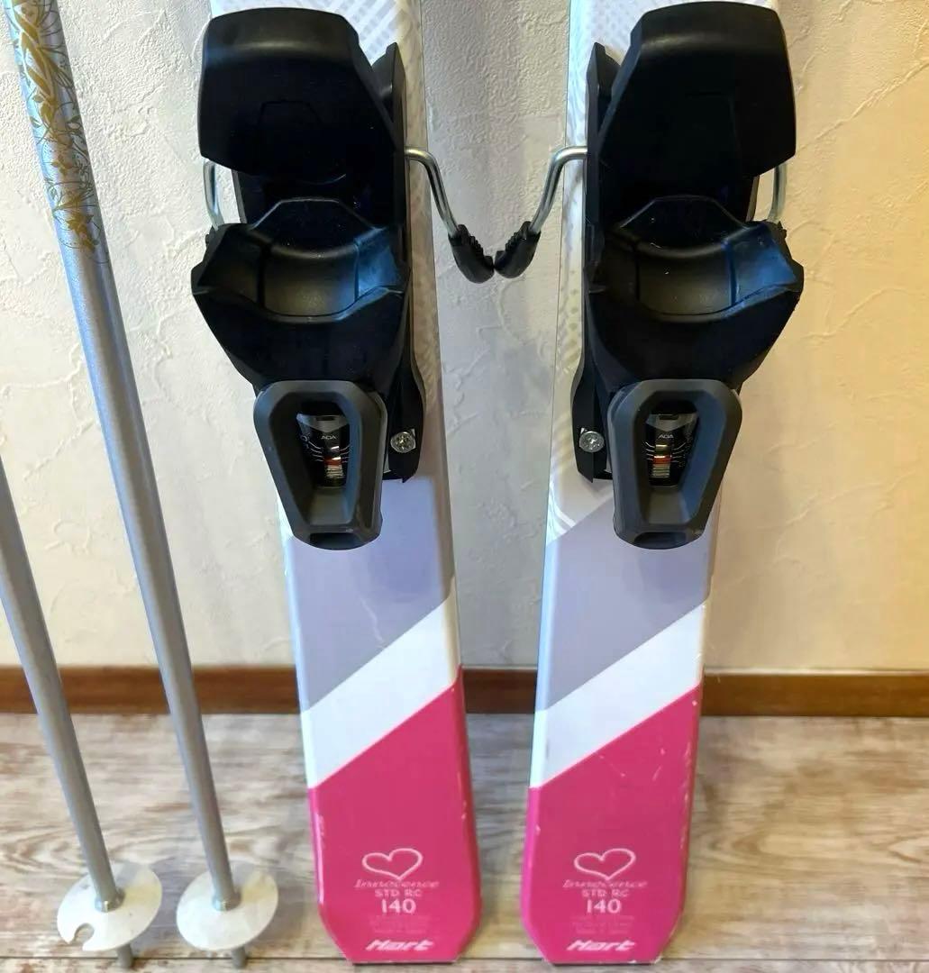 ◾️カービングスキーセット　スキー板140㎝ ブーツ24㎝　子供用　ジュニア用