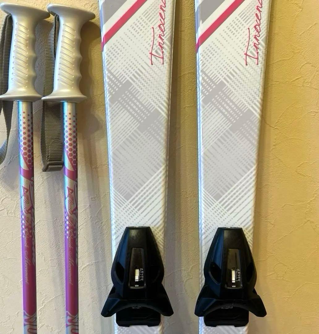 ◾️カービングスキーセット　スキー板140㎝ ブーツ24㎝　子供用　ジュニア用