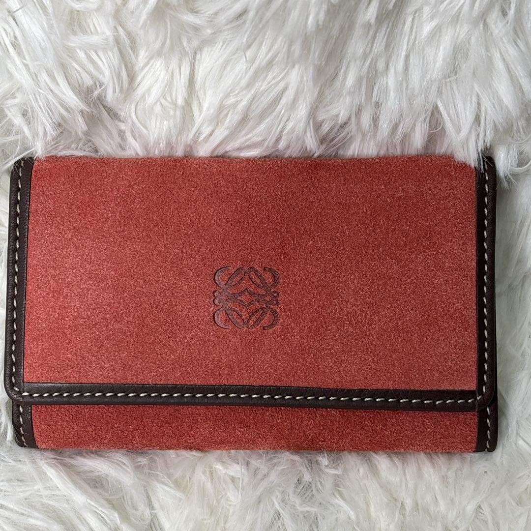 LOEWE 新品　スエードキーケース 6連　レディース