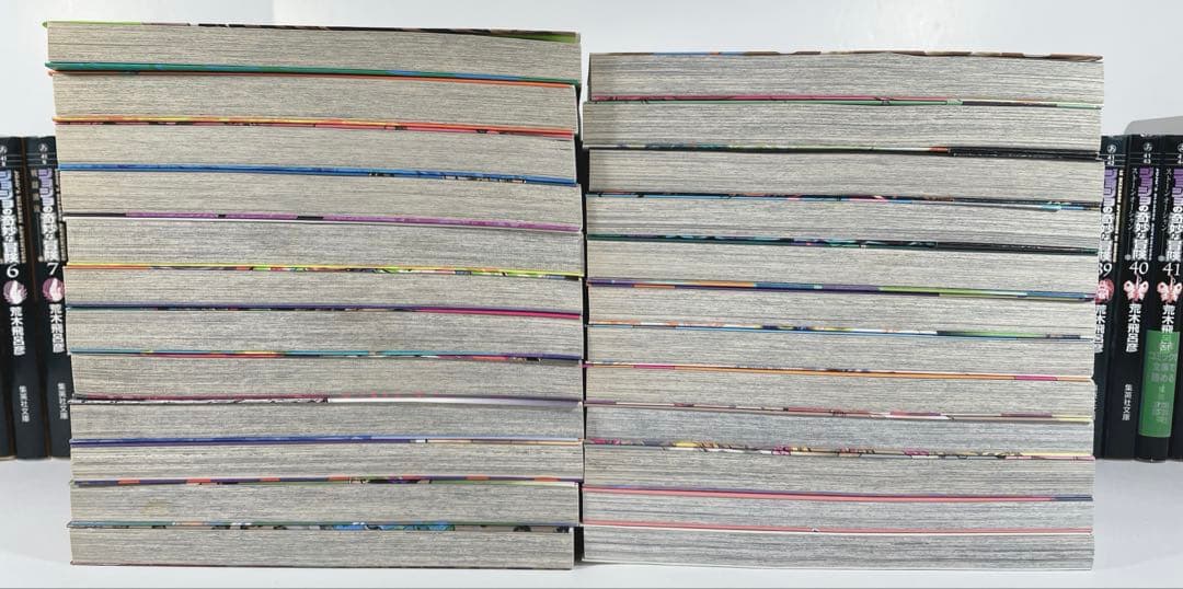 ジョジョの奇妙な冒険　1〜7部steel ball run　全巻 関連本付き