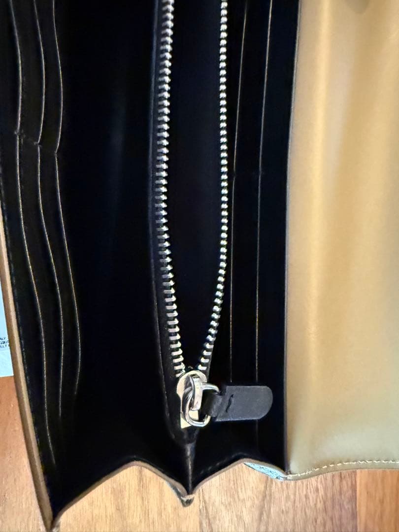 JIL SANDER グレー 長財布 保存袋付き