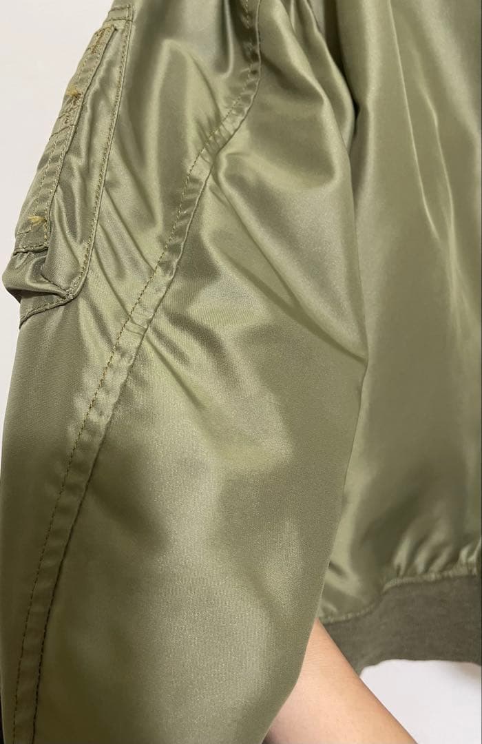 The real mccoy's ma-1 L-2 フライトジャケット