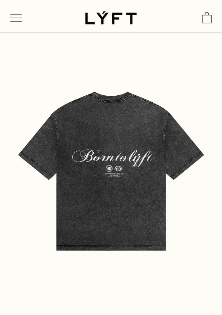 ソ*ト様 Lyft×Powerhouse Gym Tシャツ L ブラック 新品