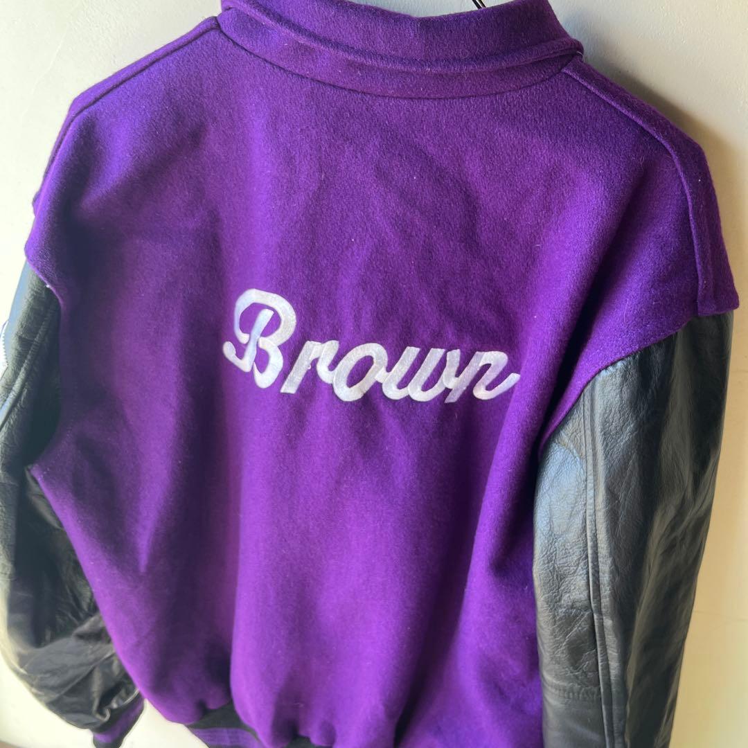 made in USA 襟付　スタジャン　ワッペン　刺繍　NEEF