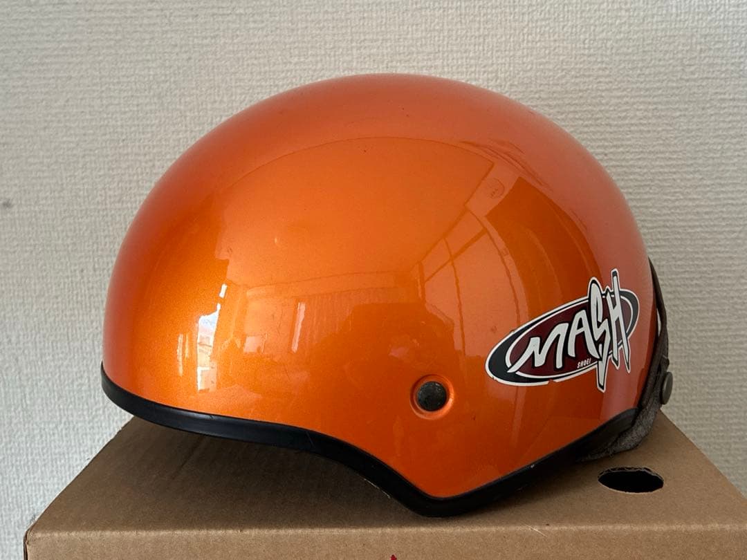 【中古】SHOEI MASH オレンジ Mサイズ ジャンク扱い