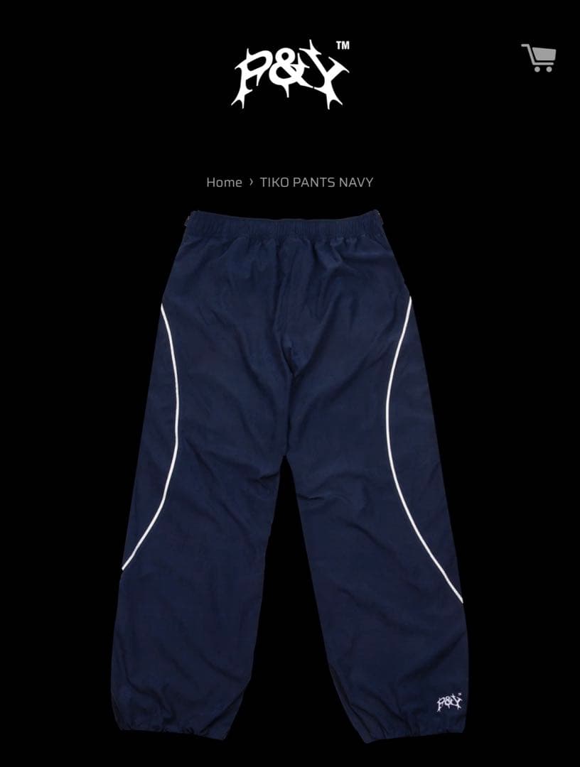 パンツ Punkandyo TIKO PANTS NAVY