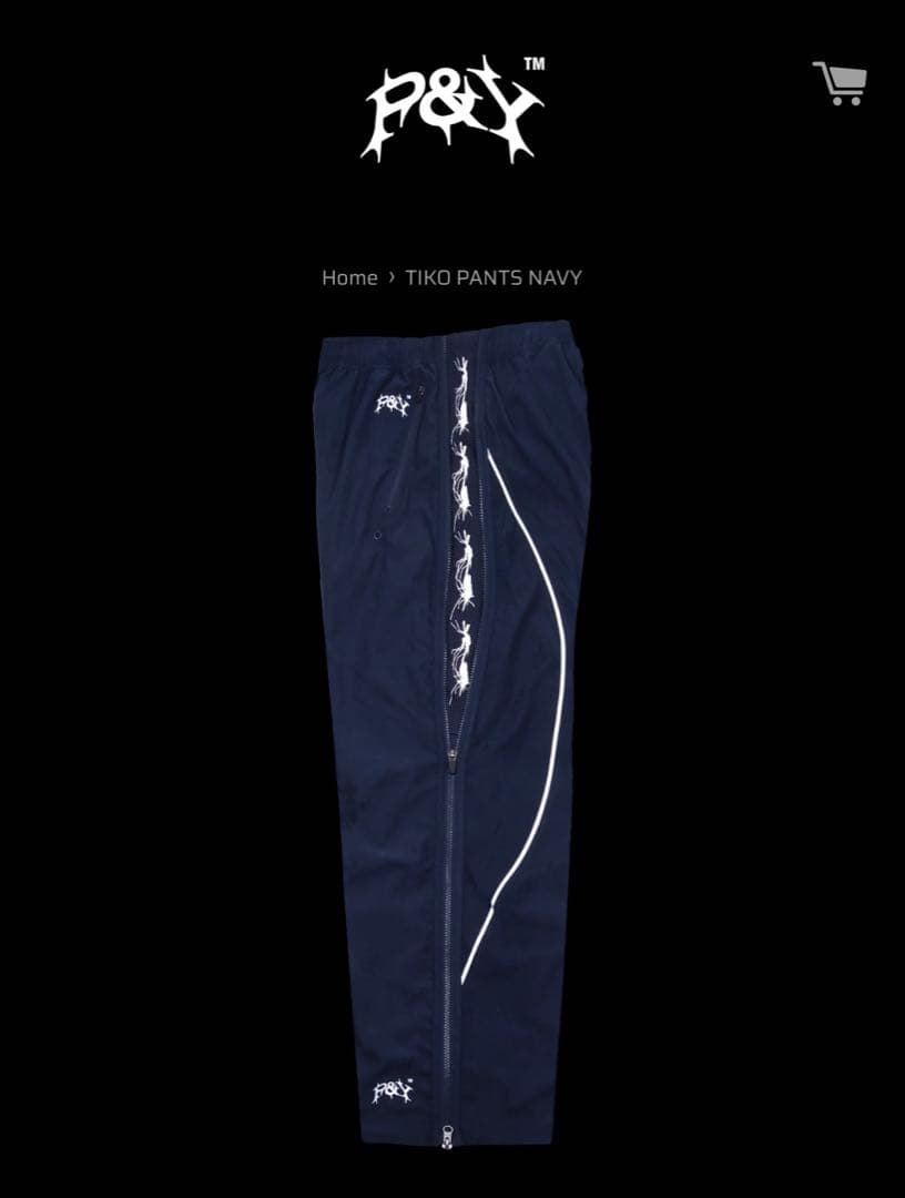 パンツ Punkandyo TIKO PANTS NAVY