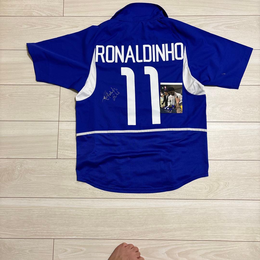 ロナウジーニョ　サイン