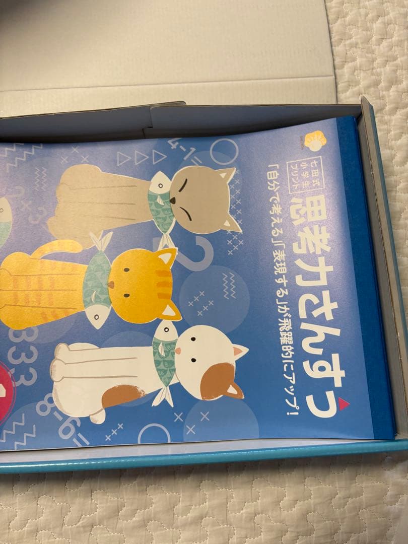 七田式プリント　国語　算数　1年生　思考力国語　思考力算数　2セット