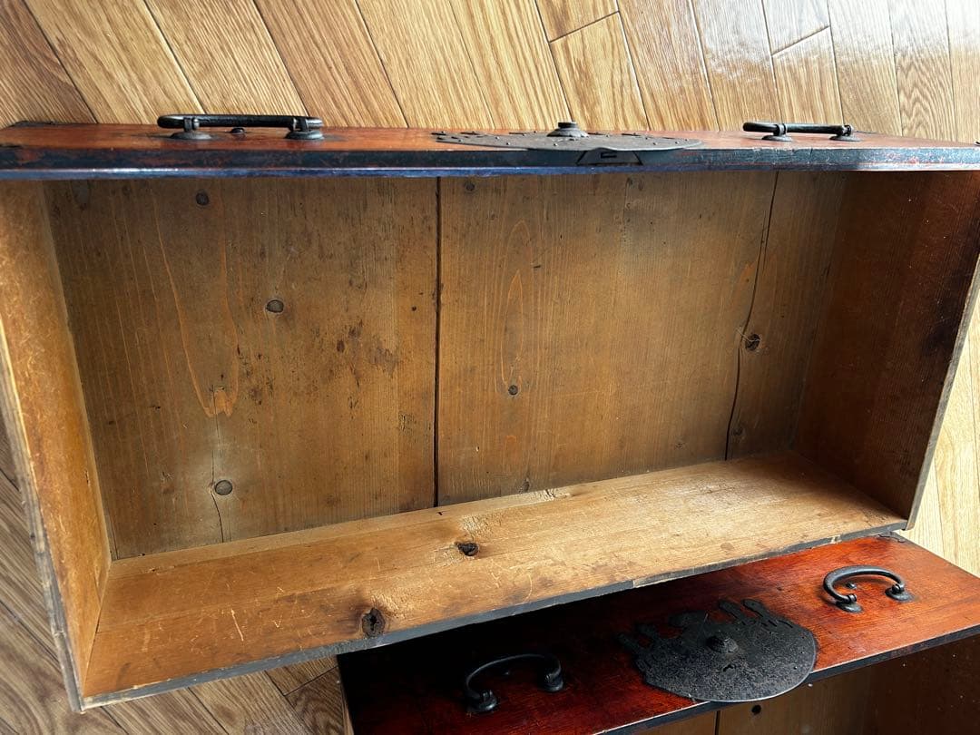 【中古】昭和レトロ　アンティーク　和箪笥　古民家