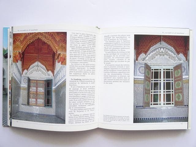 洋書◆フェズ写真集 芸術と知識の街 本 フェス イスラム 建物 風景 景色