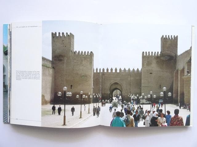 洋書◆フェズ写真集 芸術と知識の街 本 フェス イスラム 建物 風景 景色