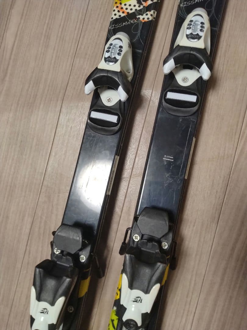 【KissMark☆】130cm　キスマーク　スキー板セット♪　送料無料！