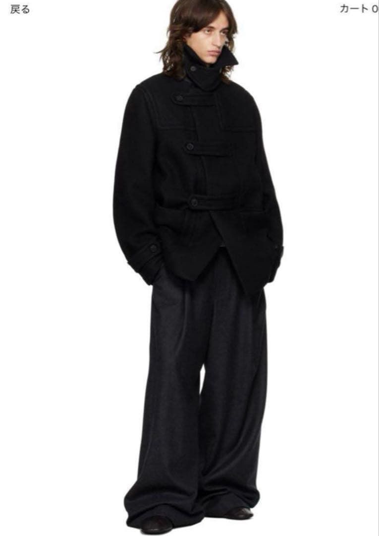 DRIES VAN NOTEN ダッフルコート 24aw S 値下げ可能