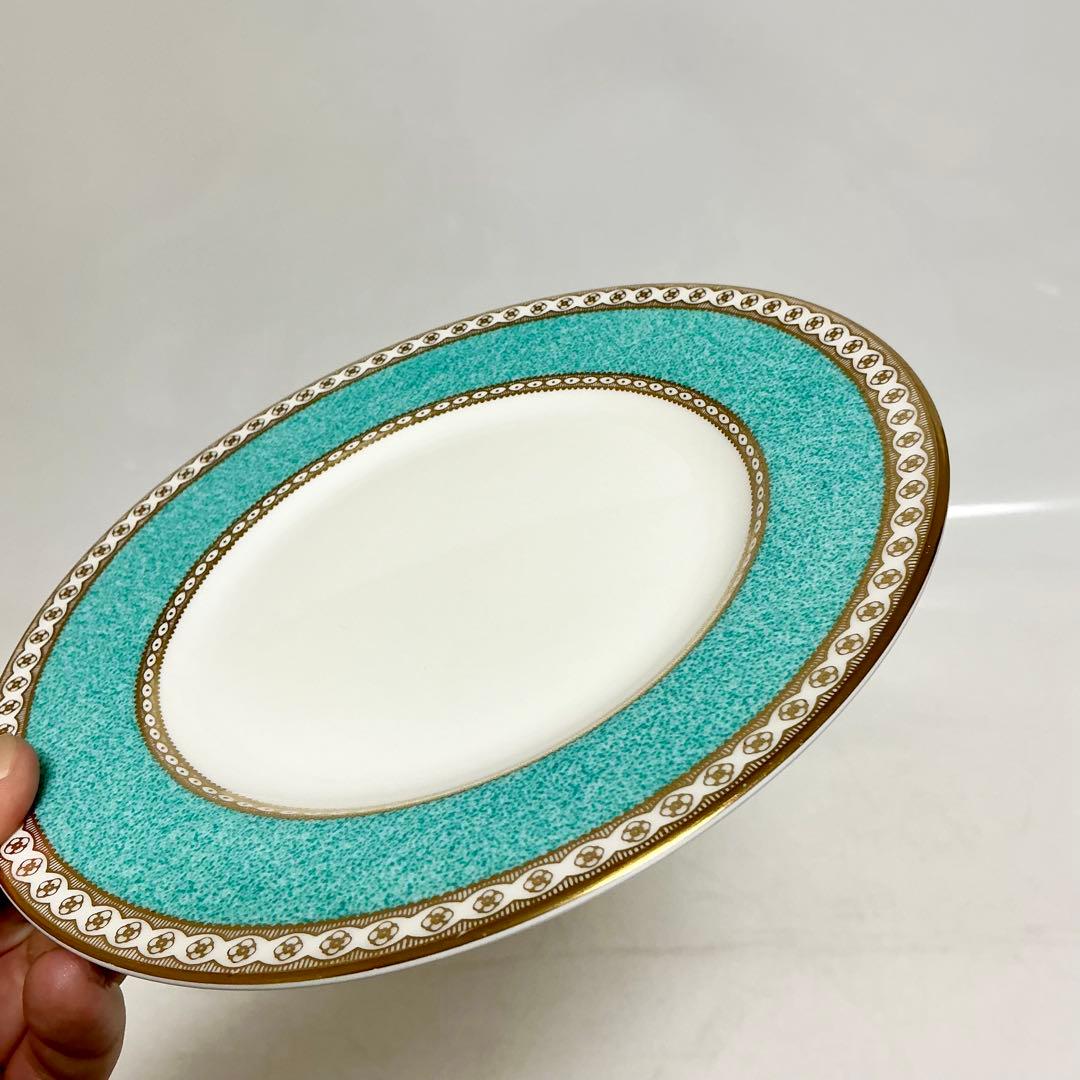  ターコイズブルー　ユーランダー パウダーターコイズ　皿