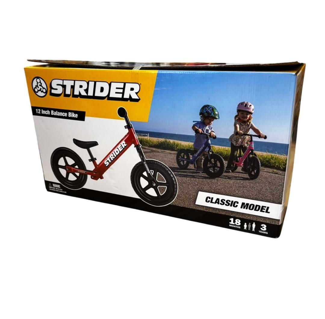 【新品未使用】ストライダー 12インチ Classic Model レッド