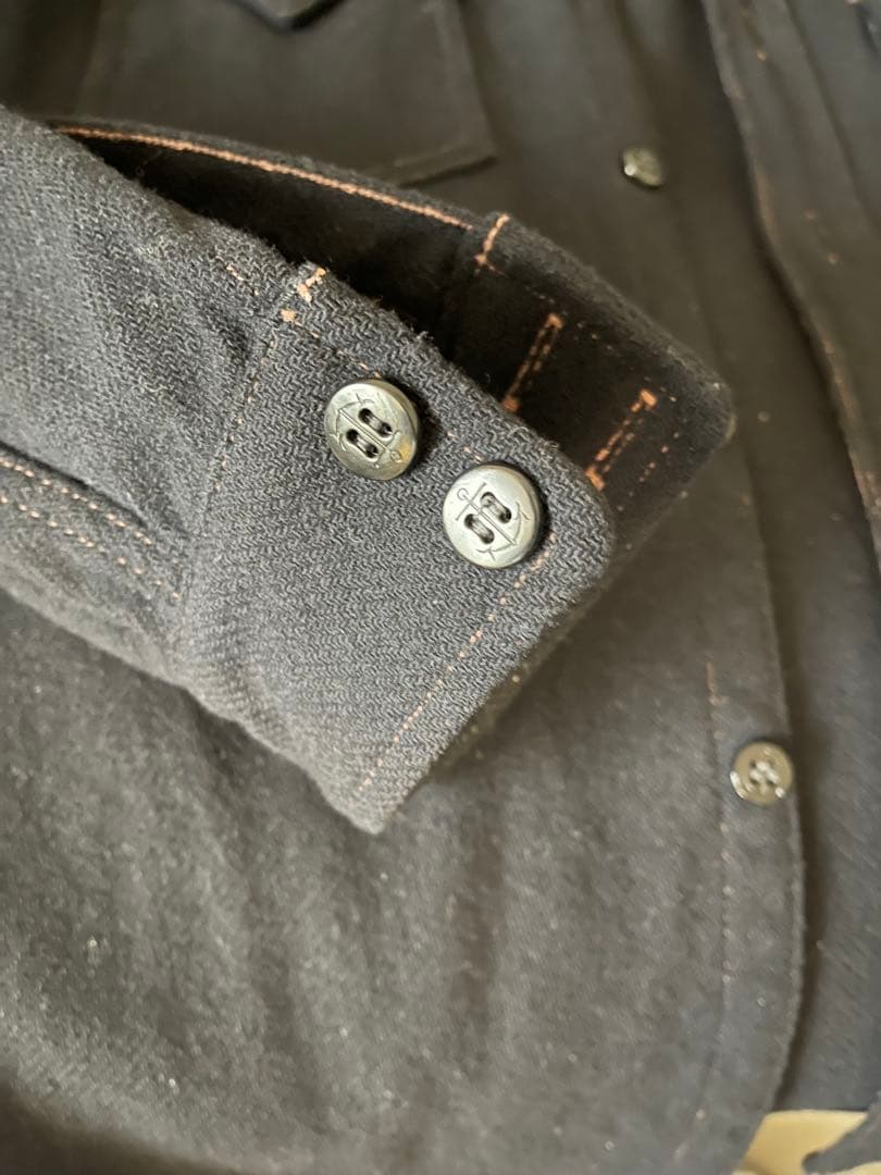 ジャケット・アウター FREEWHEELERS 1920 U.S.NAVY C.P.O. SHIRT