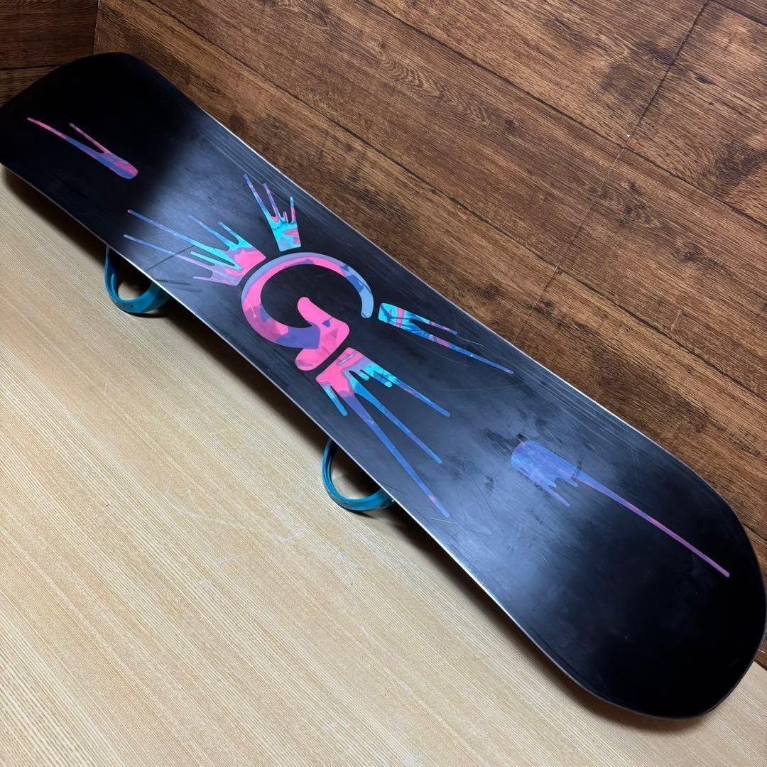 美品　BURTON バートン　フライングＶ　レディース　スノーボード　ブーツ無し