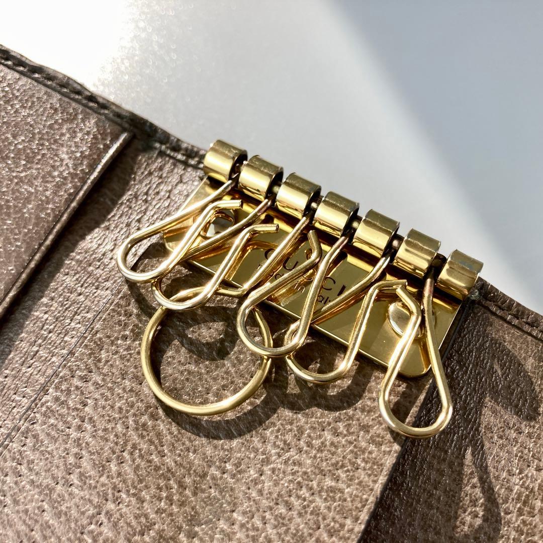 GUCCI グッチ キーケース オフィディア GG シェリーライン ハイブランド