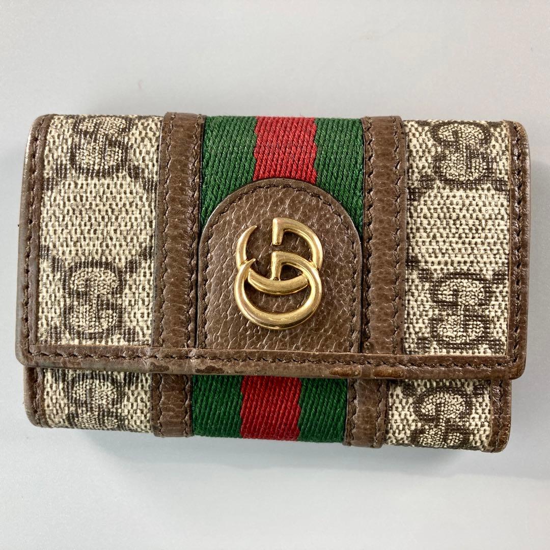 GUCCI グッチ キーケース オフィディア GG シェリーライン ハイブランド