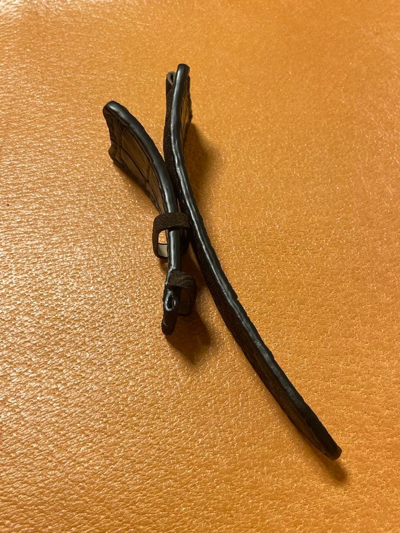 BAB-エレファント　レザー 時計ベルト 茶色、 ラグ幅22/20mm