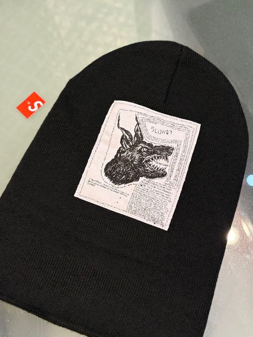 最終価格THE NORTH FACE x Supreme ニット帽 ブラック