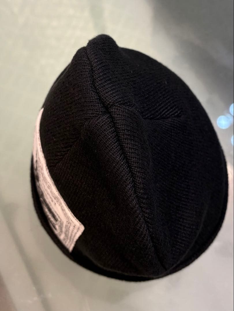 最終価格THE NORTH FACE x Supreme ニット帽 ブラック