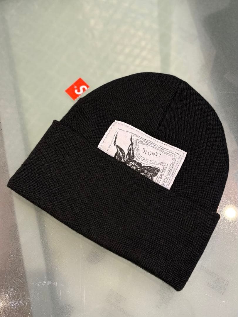 最終価格THE NORTH FACE x Supreme ニット帽 ブラック