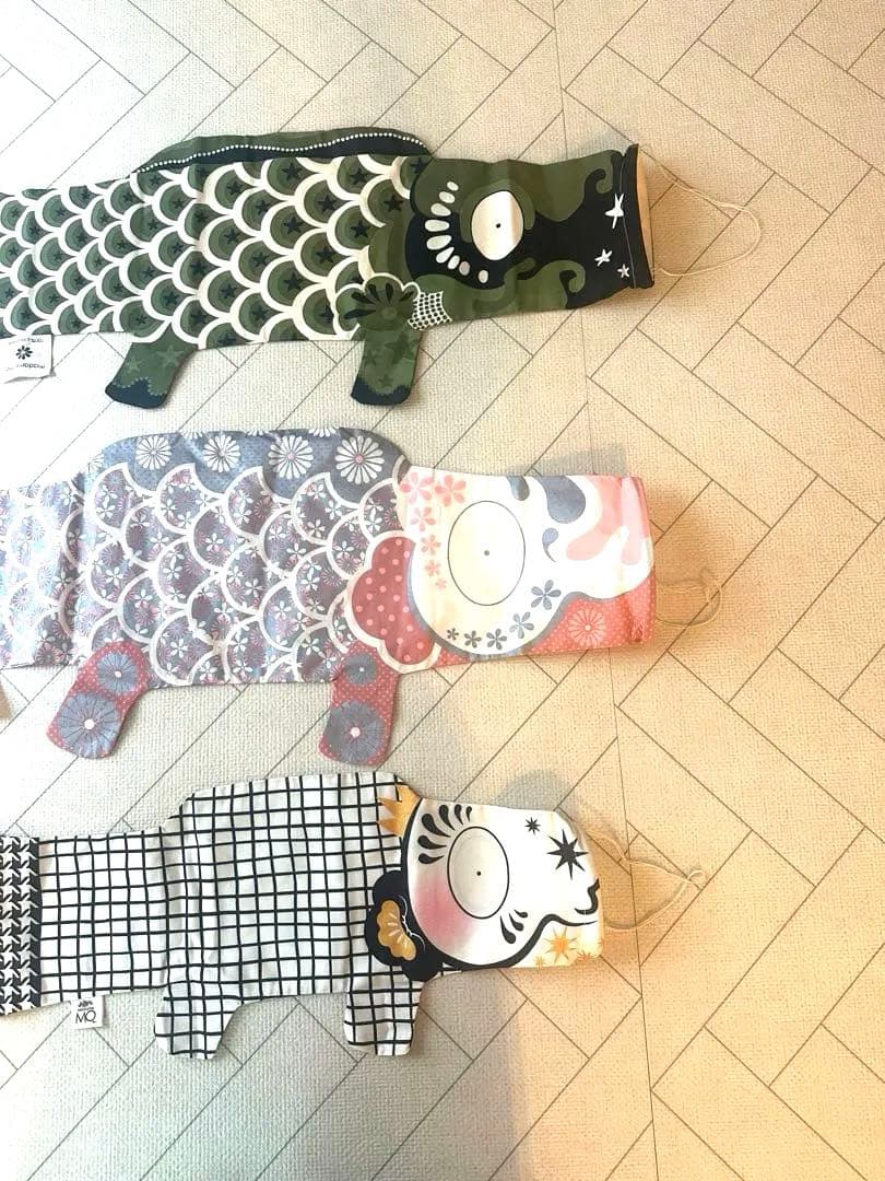 マダムモー　鯉のぼり 3こセット