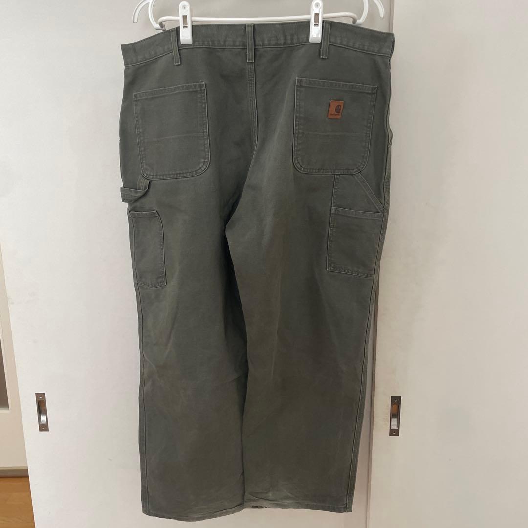 Carhartt カーゴパンツ カーキ ワイドデニム 90's