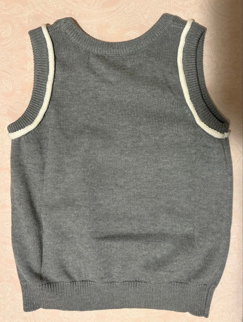 最安値❗️⭐️新品LOEWE グレー ニットベスト