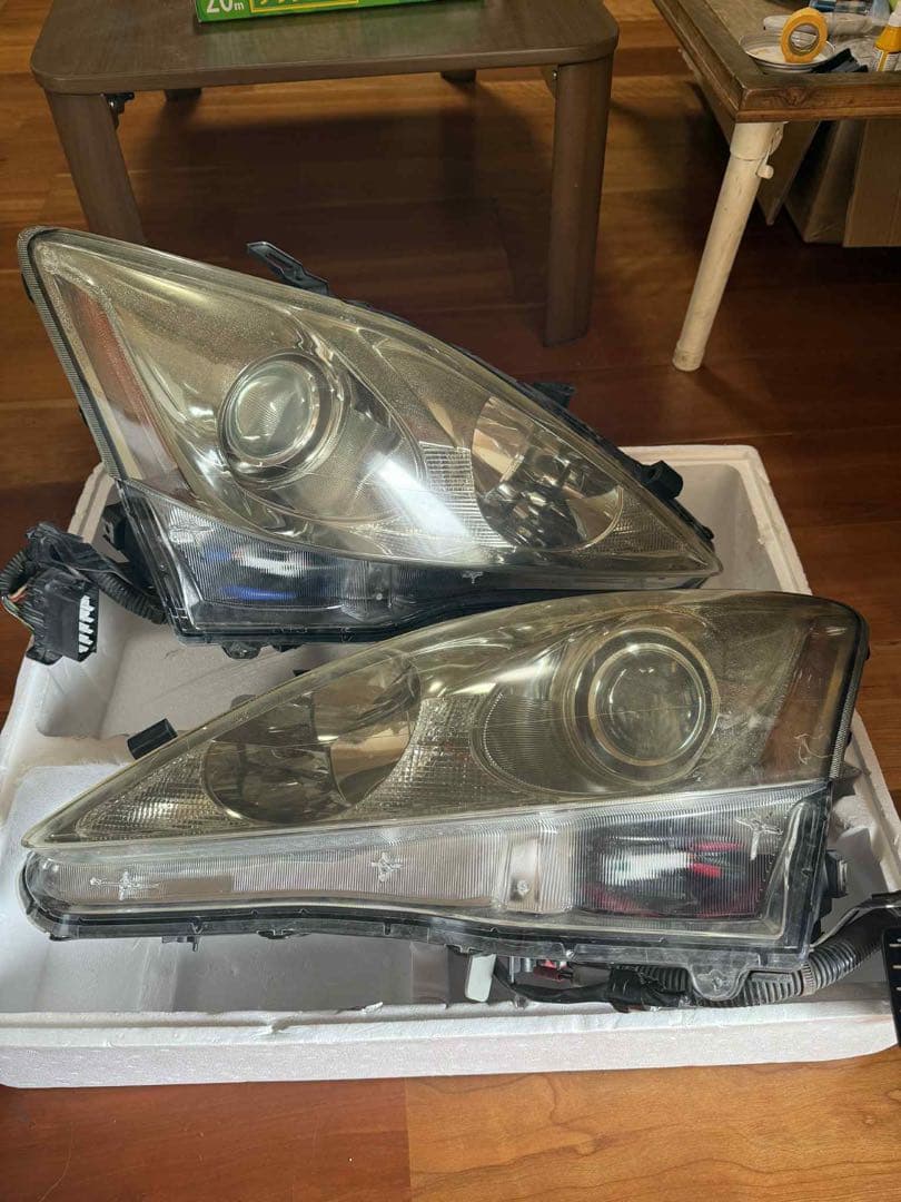 レクサス 純正 GSE20 IS250 ヘットライト