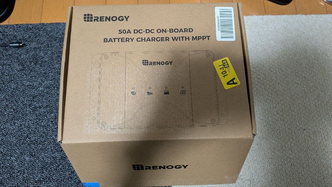 RENOGY DCC MPPT 走行充電器　12V30A　レノジー